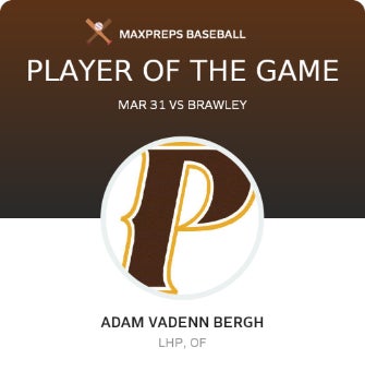 #6 Adam Vanden Bergh Player of the Game badge