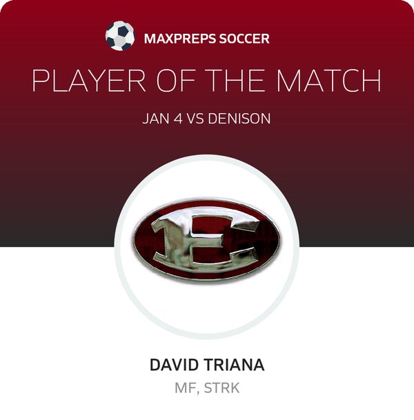 #10 David Triana Player of the Game badge