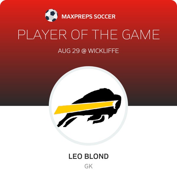 #4 Leo Blond Player of the Game badge