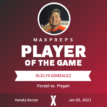 #00 Klelys Gonzalez Player of the Game badge