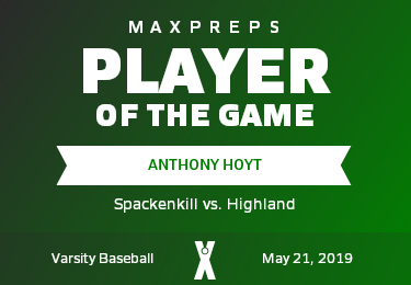 #22 Anthony Hoyt Player of the Game badge