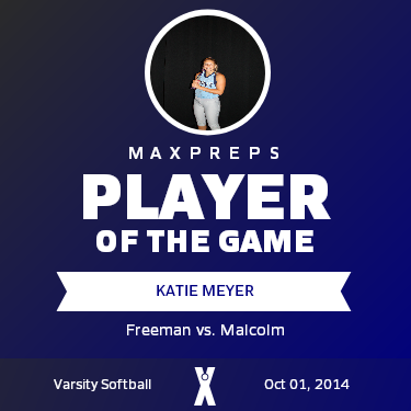 #4 Katie Meyer Player of the Game badge