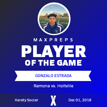 #7 Gonzalo Estrada Player of the Game badge