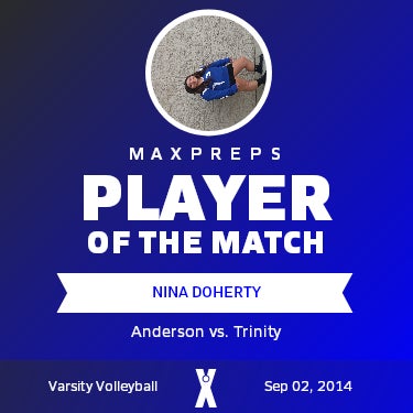 #3 Nina Doherty Player of the Game badge