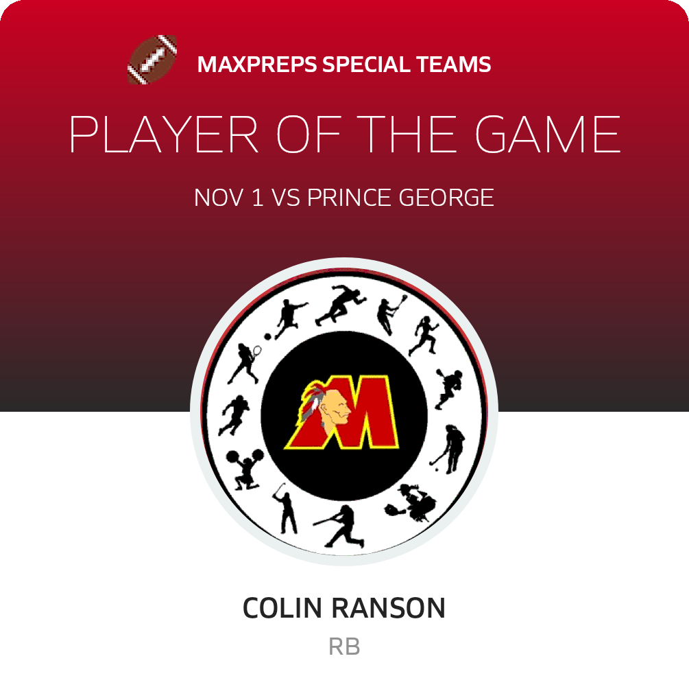 Colin Ranson's Matoaca High School Career Home