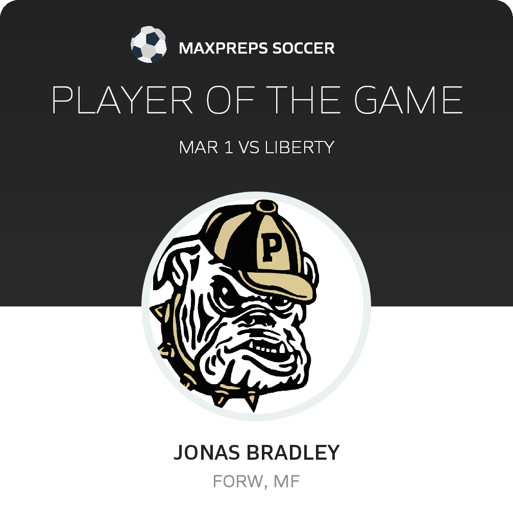 #2 Jonas Bradley Player of the Game badge