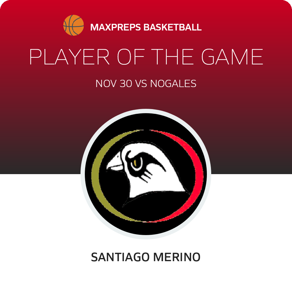 #10 Santiago Merino Player of the Game badge