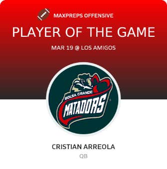 Player of the Game
