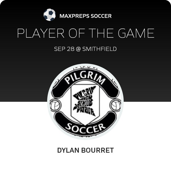 #2 Dylan Bourret Player of the Game badge