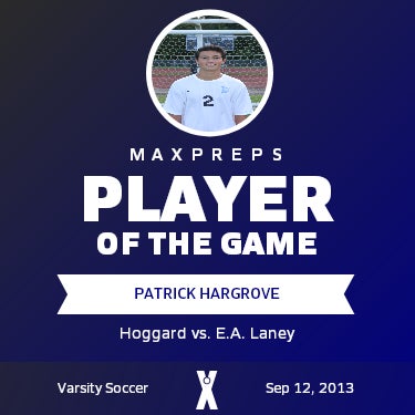 #2 Patrick Hargrove Player of the Game badge