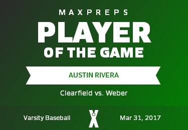 Austin Rivera Player of the Game badge