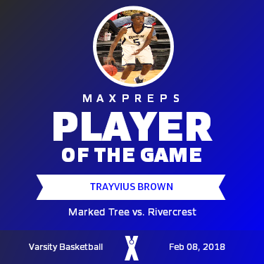 #5 Trayvius Brown Player of the Game badge
