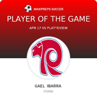 #14 Gael Ibarra Player of the Game badge