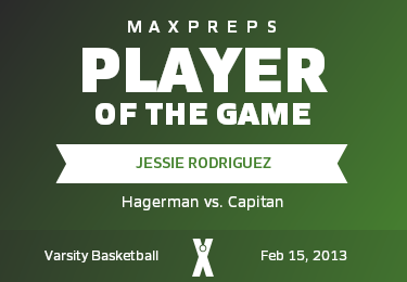 #23 Jessie Rodriguez Player of the Game badge