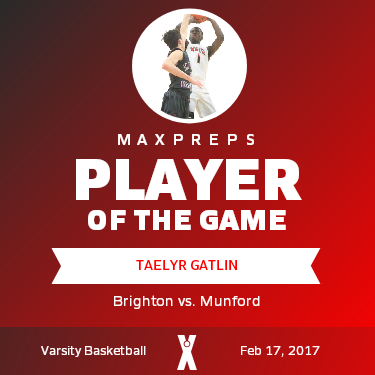 #1 Taélyr Gatlin Player of the Game badge
