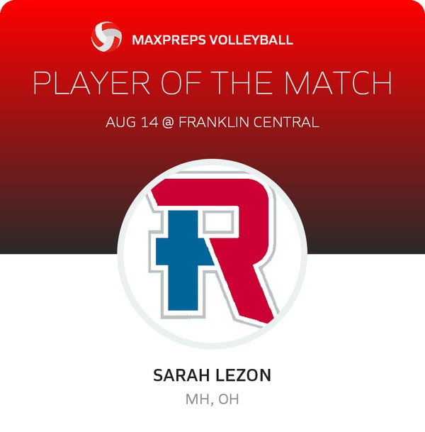 #14 Sarah Lezon Player of the Game badge