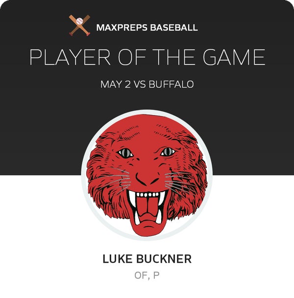 #18 Luke Buckner Player of the Game badge