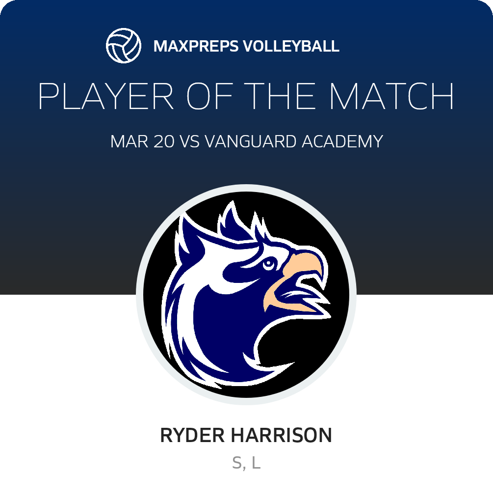 Vanguard Academy vs Salt Lake Academy | Boys Volleyball | 3/20
