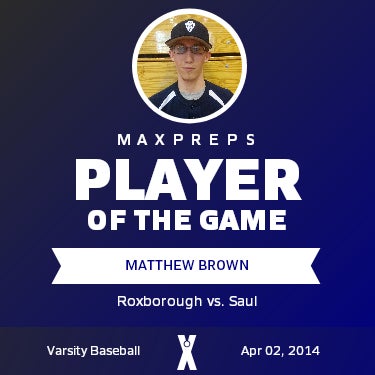 #26 Matthew Brown Player of the Game badge
