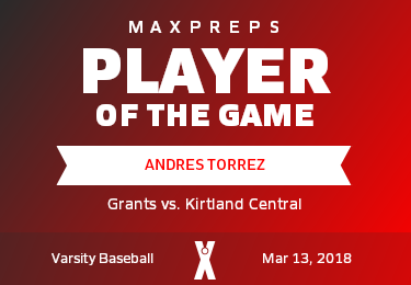 #11 Andres Torrez Player of the Game badge