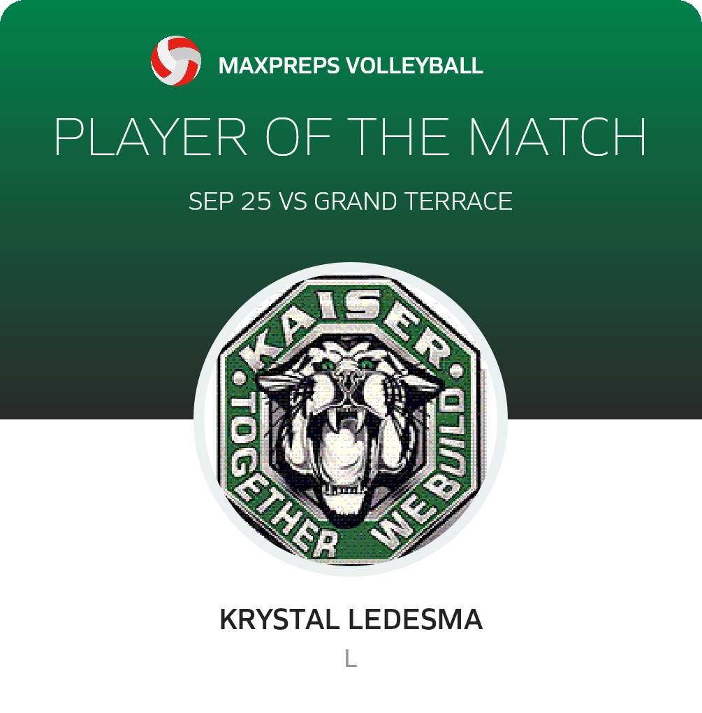 Player of the Game