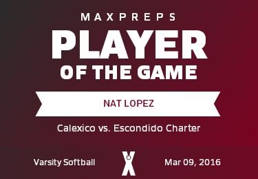 #2 Nat Lopez Player of the Game badge