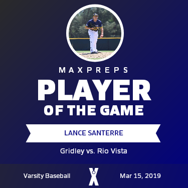 #6 Lance Santerre Player of the Game badge