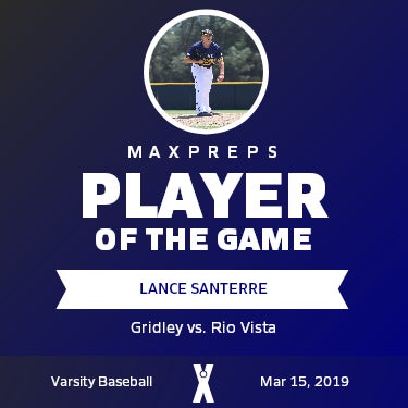 #6 Lance Santerre Player of the Game badge