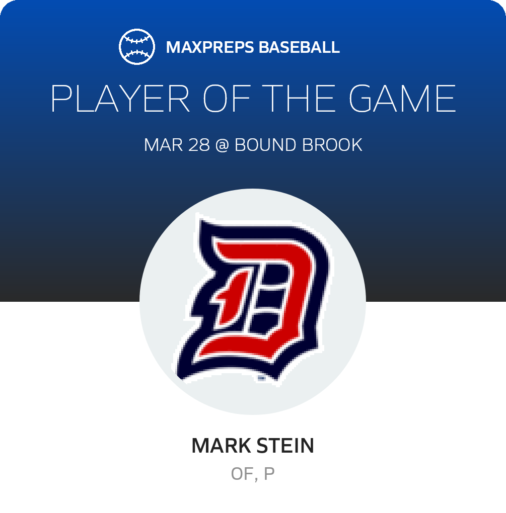 #11 Mark Stein Player of the Game badge
