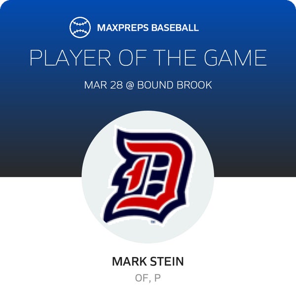 #11 Mark Stein Player of the Game badge