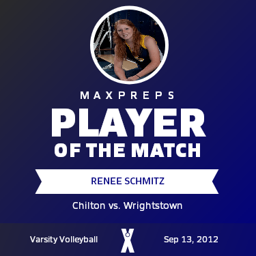 #5 Renee Schmitz Player of the Game badge