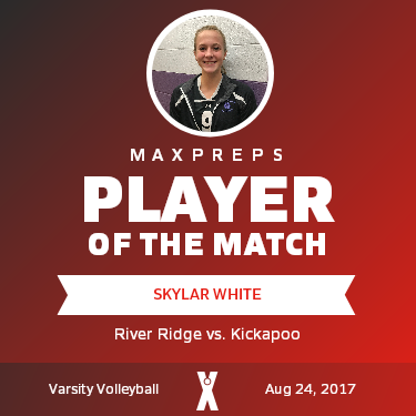 #9 Skylar White Player of the Game badge