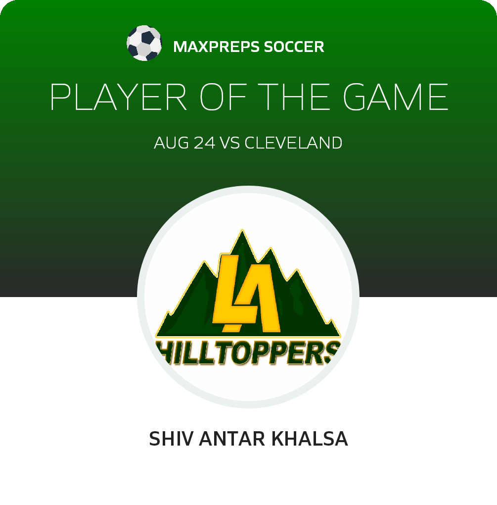 #6 Shiv Antar Khalsa Player of the Game badge