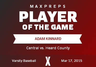 #23 Adam Kinnard Player of the Game badge