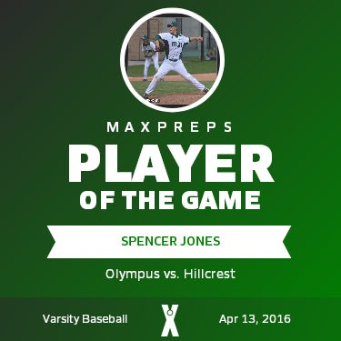 #32 Spencer Jones Player of the Game badge