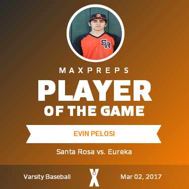 #28 Evin Pelosi Player of the Game badge