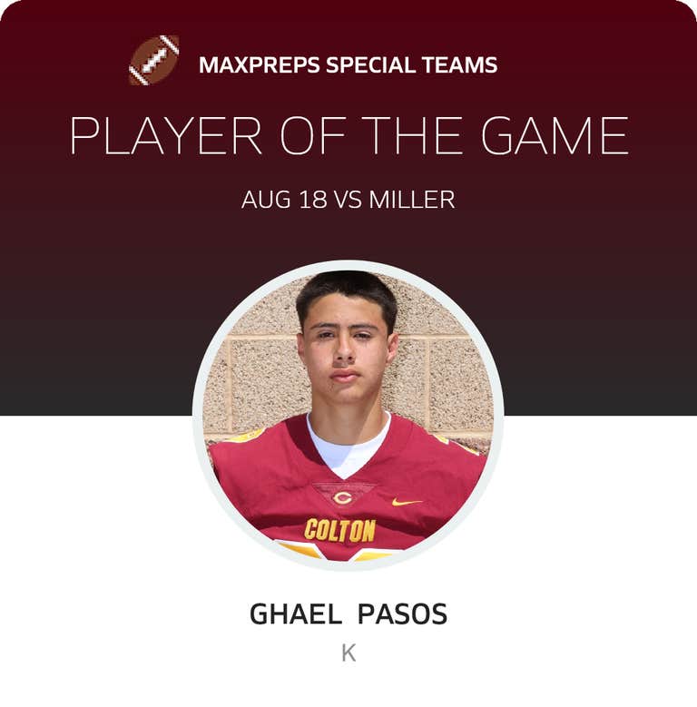 Player of the Game