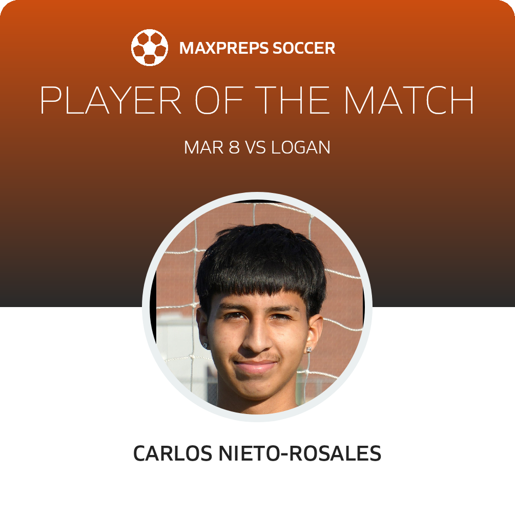 #7 C. Nieto-Rosales Player of the Game badge