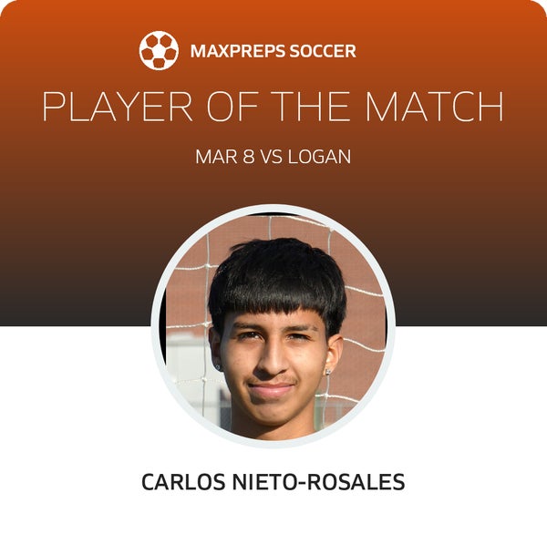 #7 C. Nieto-Rosales Player of the Game badge