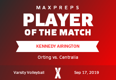 #9 Kennedy Airington Player of the Game badge