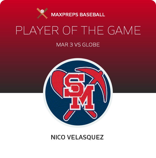 Nico Velasquez Player of the Game badge