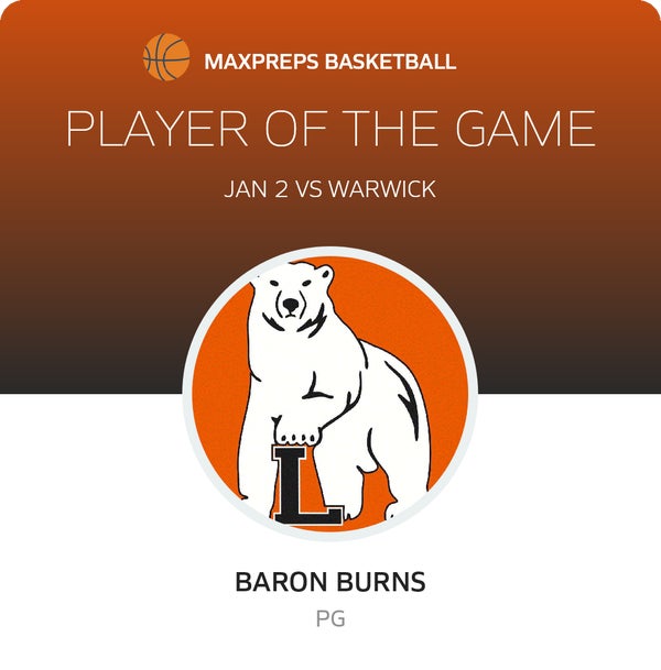#3 Baron Burns Player of the Game badge