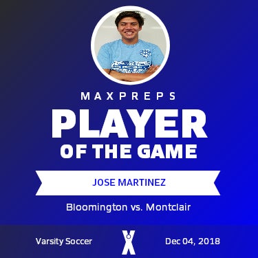 #17 Jose Martinez Player of the Game badge