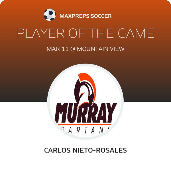 #11 C. Nieto-Rosales Player of the Game badge
