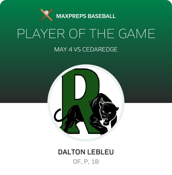 #2 Dalton LeBleu Player of the Game badge