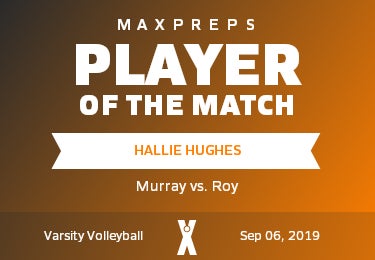 #21 Hallie Hughes Player of the Game badge