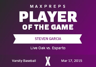 #7 Steven Garcia Player of the Game badge
