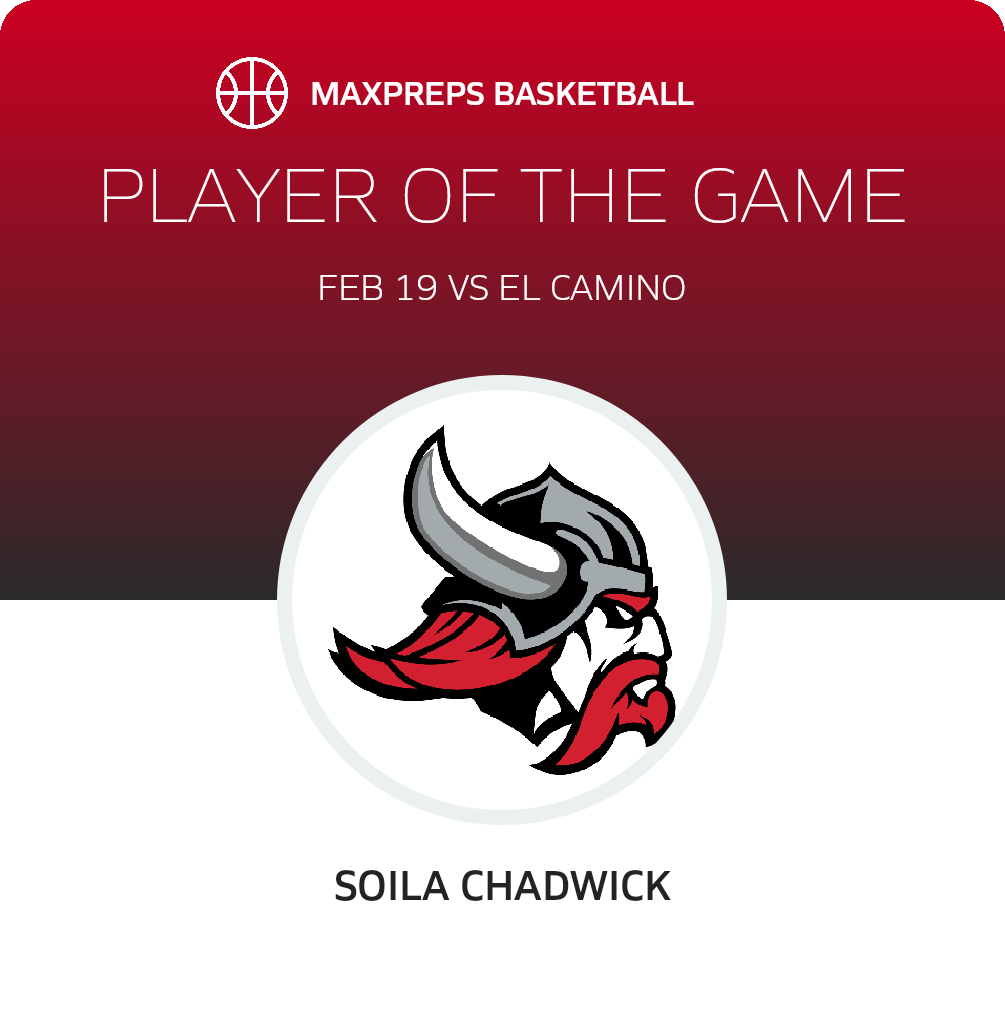 #20 Soila Chadwick Player of the Game badge