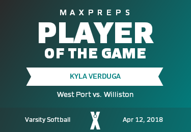 #23 Kyla Verduga Player of the Game badge
