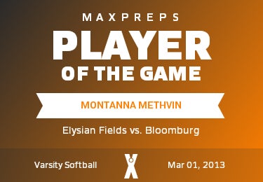 #8 Montanna Methvin Player of the Game badge